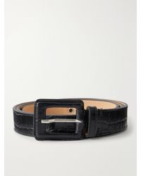 mfpen - Drivers 3Cm Croc-Effect Leather Belt - Lyst