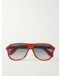 Cutler and Gross - 9782 Aviator-style Acetate Sunglasses - Lyst