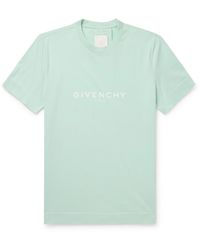 Givenchy - Archetype Logo-print Cotton-jersey T-shirt - Lyst