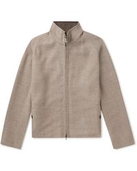 STÒFFA - Reversible Wool Merino Blouson Jacket - Lyst