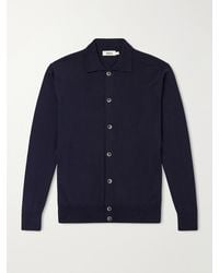 Altea - Virgin Wool Cardigan - Lyst