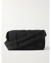 Bottega Veneta - Intrecciato Padded Shell Messenger Bag - Lyst