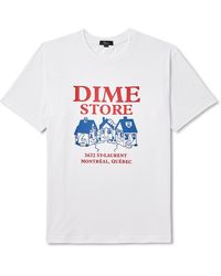 Dime - Logo-print Cotton-jersey T-shirt - Lyst