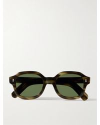 MR P. - Cubitts Leirum Round-frame Tortoiseshell Acetate Sunglasses - Lyst