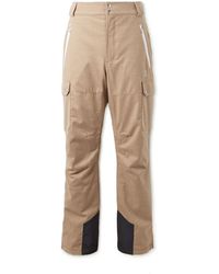 Brunello Cucinelli - Straight-leg Shell-trimmed Wool Ski Pants - Lyst
