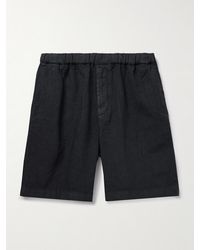 Boglioli - Straight-Leg Linen Shorts - Lyst