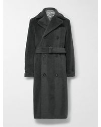 Richard James - Teddy Double-breasted Belted Alpaca Coat - Lyst
