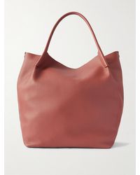 Loro Piana - Bale Extra-Large Full-Grain Leather Tote Bag - Lyst