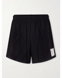 Satisfy - Straight-Leg Logo-Appliqu&Eacute;D 5&Quot; Space‑O&Trade; Shorts - Lyst