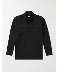 Ghiaia - Cotton-Twill Shirt - Lyst