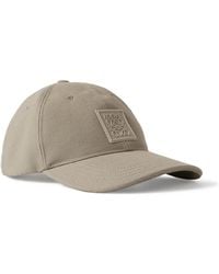 Loewe - Logo-Appliquéd Cotton-Canvas Baseball Cap - Lyst