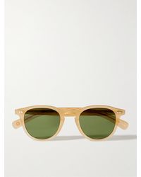 Garrett Leight - Hampton X Round-frame Acetate Sunglasses - Lyst