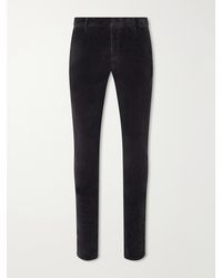 Slowear - Incotex Straight-Leg Cotton-Blend Corduroy Trousers - Lyst
