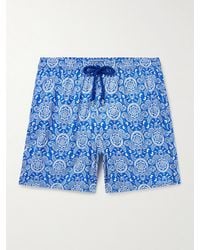 Vilebrequin - Mahina Straight-Leg Mid-Length Recycled Swim Shorts - Lyst