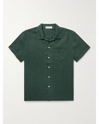 Alex Mill - Convertible-collar Linen Shirt - Lyst