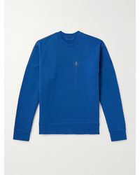 Moncler - Sweatshirt aus Baumwoll-Jersey mit Logoapplikation - Lyst