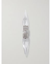Givenchy Silver-tone Crystal Single Earring - Metallic