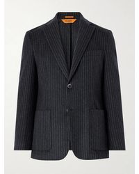 Barena - Pinstriped Wool-Blend Blazer - Lyst