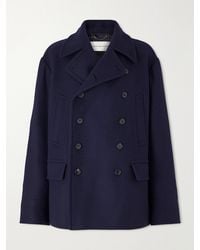 Dries Van Noten - Double-Breasted Wool-Blend Coat - Lyst