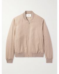 MR P. - Padded Cashmere-blend Bomber Jacket - Lyst