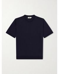 Altea - Cecil Lyocell And Cotton-blend Jersey T-shirt - Lyst