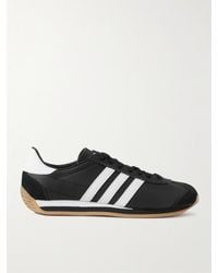 adidas Originals - Country Og Brand-stamp Leather Low-top Trainers - Lyst