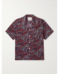 Noma T.D - Camp-Collar Paisley-Print Rexcell Shirt - Lyst