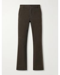 Portuguese Flannel - Labura Straight-Leg Cotton-Gabardine Trousers - Lyst