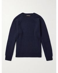 Slowear - Incotex Zanone Ribbed Virgin Wool Sweater - Lyst