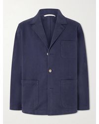 De Bonne Facture - Traveler Cotton-Twill Suit Jacket - Lyst