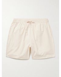 Kardo - Olbia Straight-Leg Cotton Drawstring Shorts - Lyst