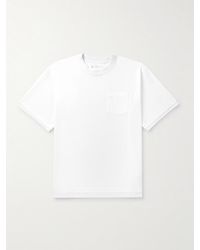 Sacai - Layered Cotton-Jersey T-Shirt - Lyst