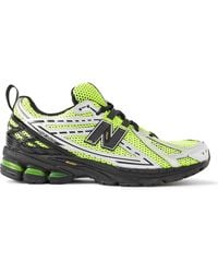 New Balance - 1906r "volt / Black" Panelled Sneakers - Lyst
