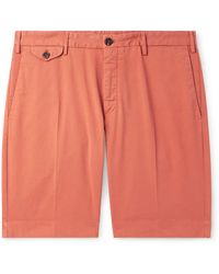 Slowear - Venezia 1951 Slim-Fit Straight-Leg Cotton-Blend Bermuda Shorts - Lyst