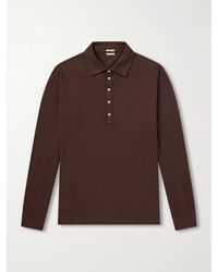 Massimo Alba - Raya Cotton-jersey Polo Shirt - Lyst