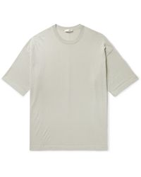 The Row - Dlomu Wool-jersey T-shirt - Lyst