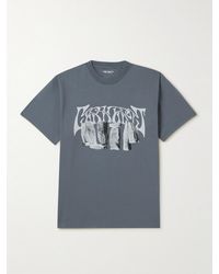 Carhartt - Pagan Logo-print Cotton-jersey T-shirt - Lyst