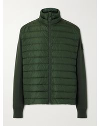 Canada Goose - Hybridge Flavio Wool And Quilted Shell Down Jacket - Lyst