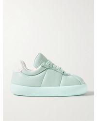 Marni - Bigfoot 2.0 Logo-embossed Padded Quilted Leather Sneakers - Lyst