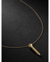 Mateo - Gold Pendant Necklace - Lyst