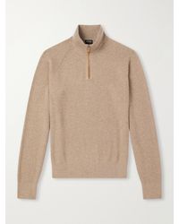 ZEGNA - Oasi Cashmere Half-Zip Sweater - Lyst