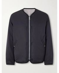 Visvim - Wool And Silk-Blend Twill Down Liner Jacket - Lyst