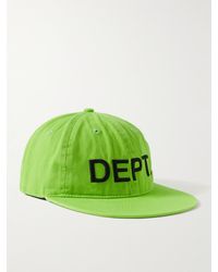 GALLERY DEPT. - Logo-embroidered Cotton-twill Baseball Cap - Lyst
