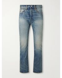 RRL - Slim-Fit Straight-Leg Jeans - Lyst