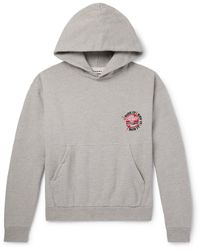 CHERRY LA - Logo-embroidered Cotton-jersey Hoodie - Lyst