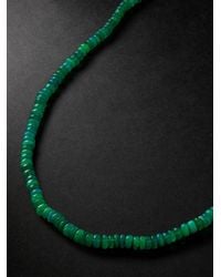 JIA JIA - Jumbo Kette mit Zierperlen aus Opal und Details aus Gold - Lyst