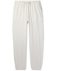 Vilebrequin - Play Tapered Cotton-blend Terry Trousers - Lyst