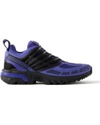Salomon - Acs Pro Mesh And Rubber Sneakers - Lyst