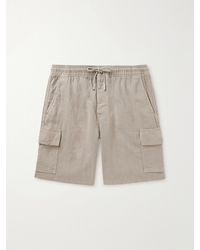 Vilebrequin - Baie Straight-Leg Linen Drawstring Cargo Shorts - Lyst