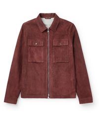 Valstar - Jamie Suede Overshirt - Lyst